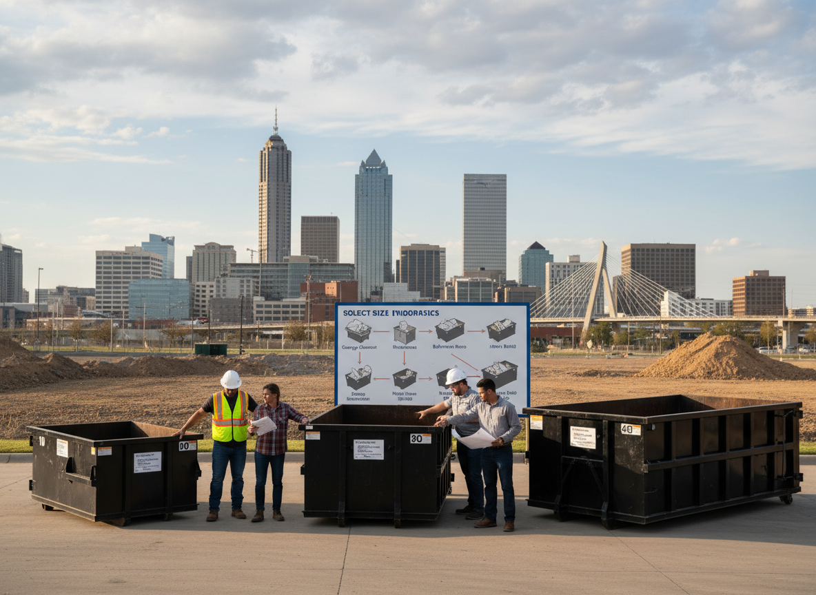 How To Choose The Right Dumpster Size For Oklahoma City Projects