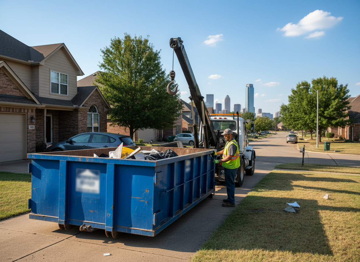 Dumpster Rental in Mustang